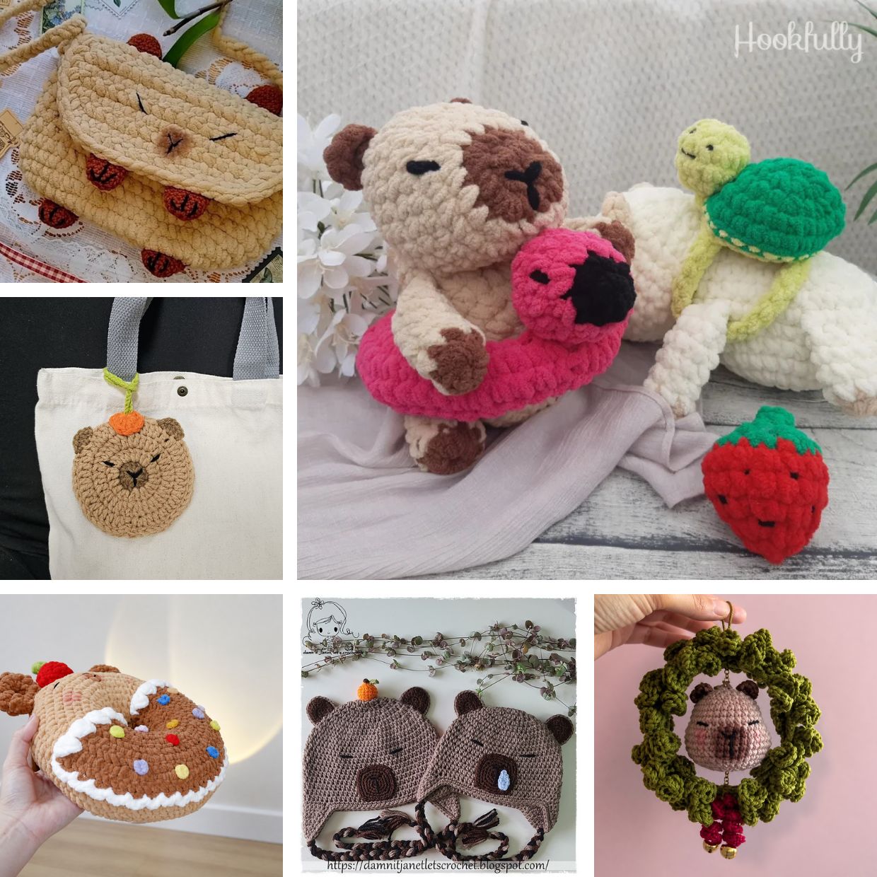 10 Free Crochet Capybara Patterns