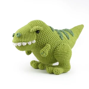 20 Free Crochet Dinosaur Patterns 33 T-Rex Plush Crochet Pattern