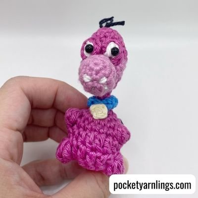 20 Free Crochet Dinosaur Patterns 12 Little Purple Dinosaur Amigurumi Free Pattern