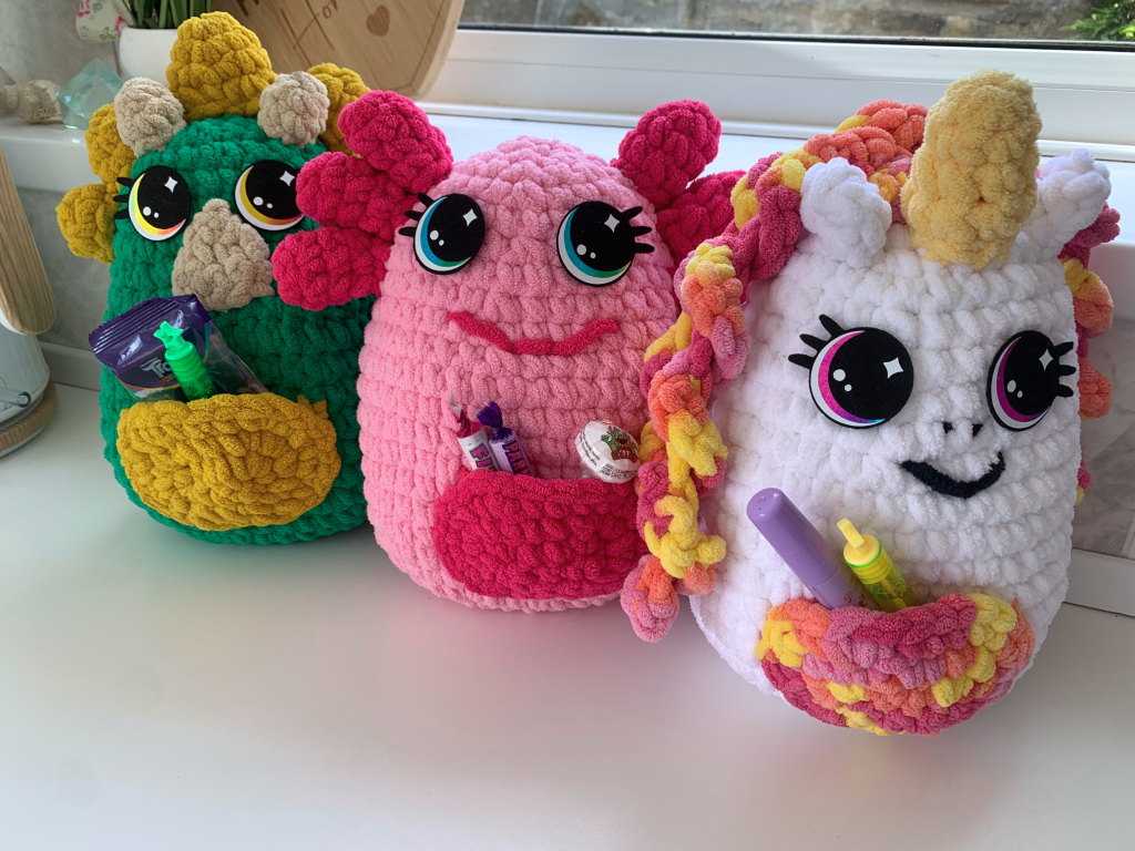 Amigurumi Squishy Crochet Patterns 1 Squishy animals crochet pattern set