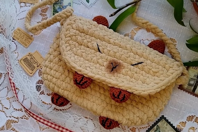 Soft Capybara Crochet Bag Pattern