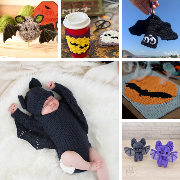 12 free crochet bat patterns for Halloween 6 12 free crochet bat patterns for Halloween