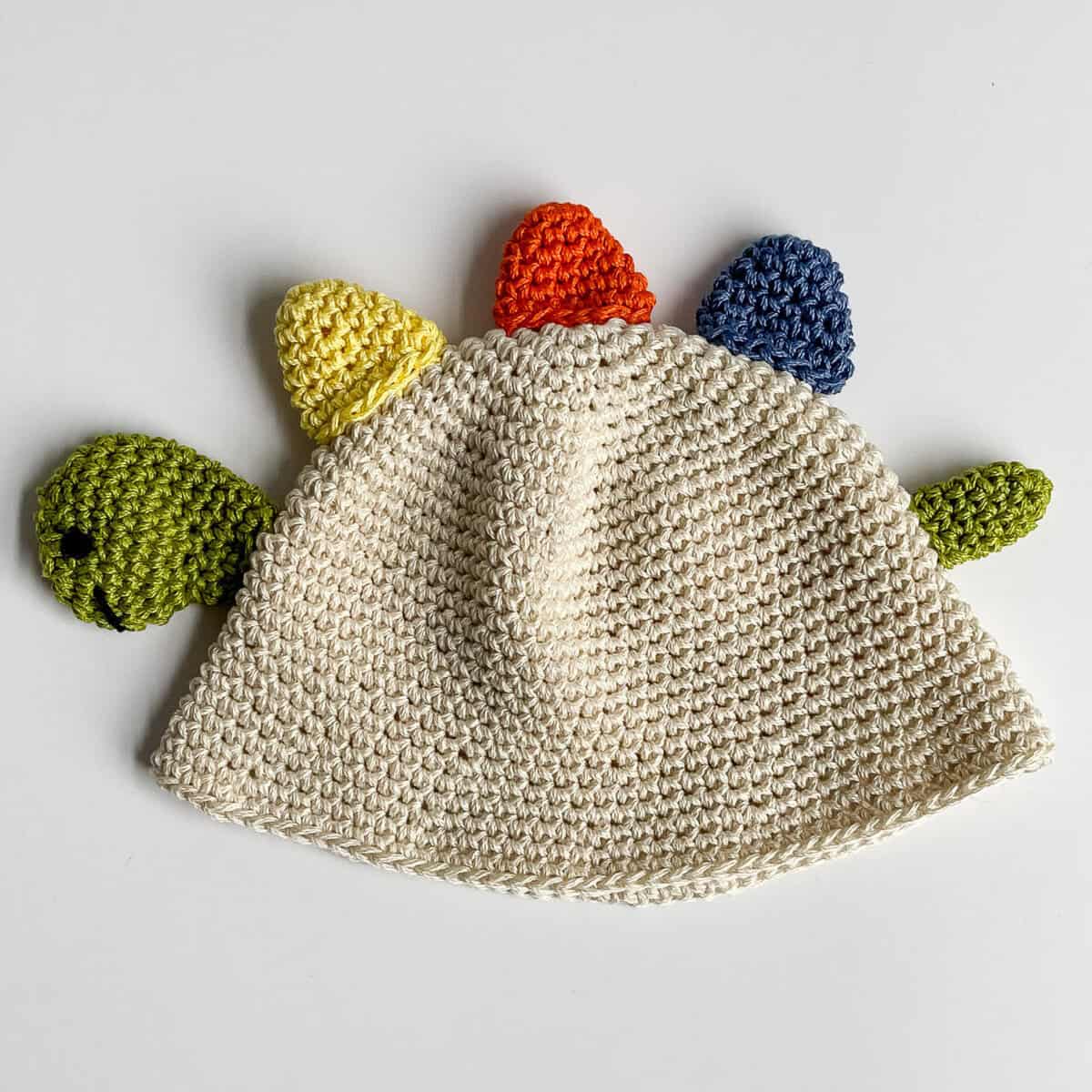 20 Free Crochet Dinosaur Patterns 23 Spiky Dinosaur Bucket Hat Crochet Pattern