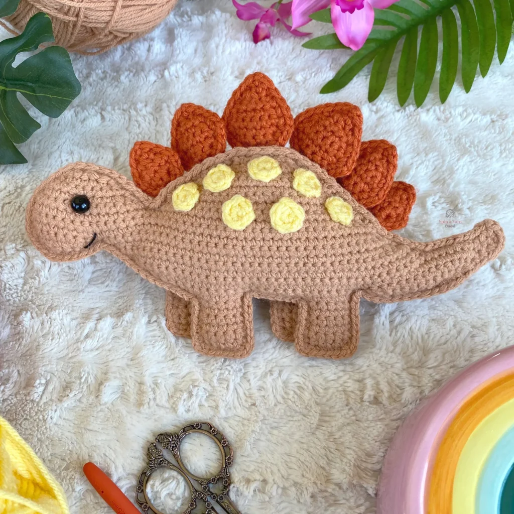 20 Free Crochet Dinosaur Patterns 20 Stegosaurus Ragdoll Free Crochet Pattern