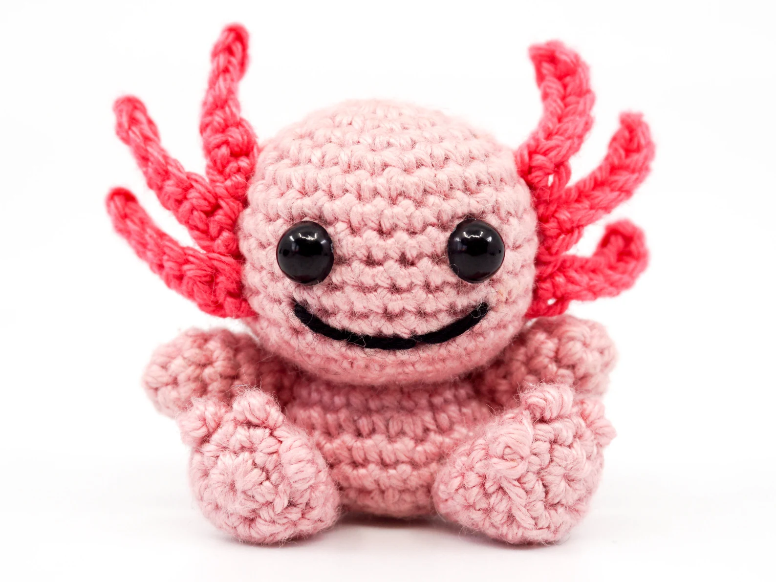 Mini Axolotl Amigurumi Crochet Pattern