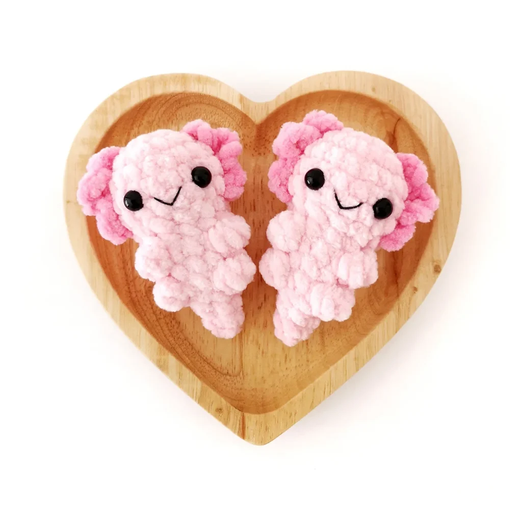 Quick No-Sew Axolotl Crochet Pattern