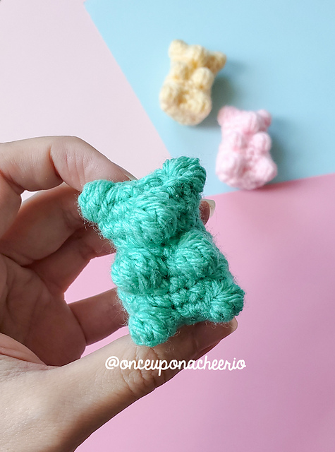 91 Free Crochet Woodland Animals Patterns 89 No-Sew Gummy Bear Amigurumi Crochet Pattern