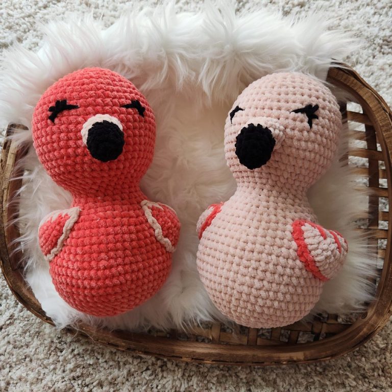 Fia Mini Flamingo Free Crochet Pattern