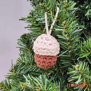 10+ Free Patterns For Crochet Acorns 16 Quick Crochet Acorn Ornament Pattern