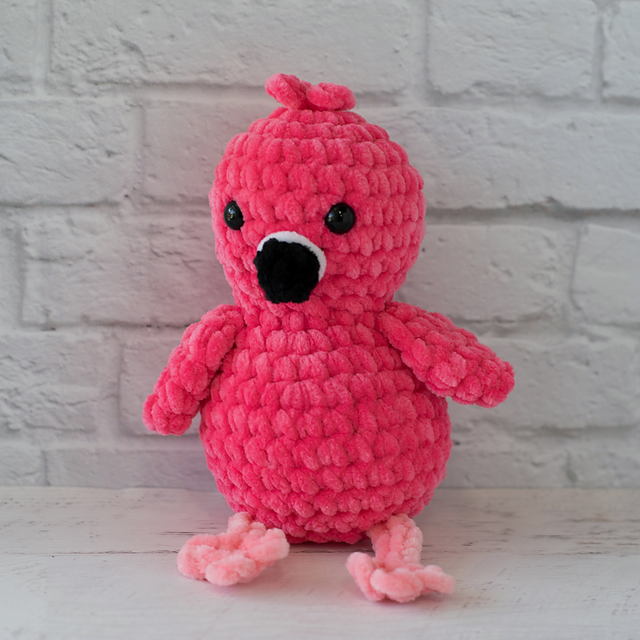 Floyd Plush Flamingo Free Crochet Pattern