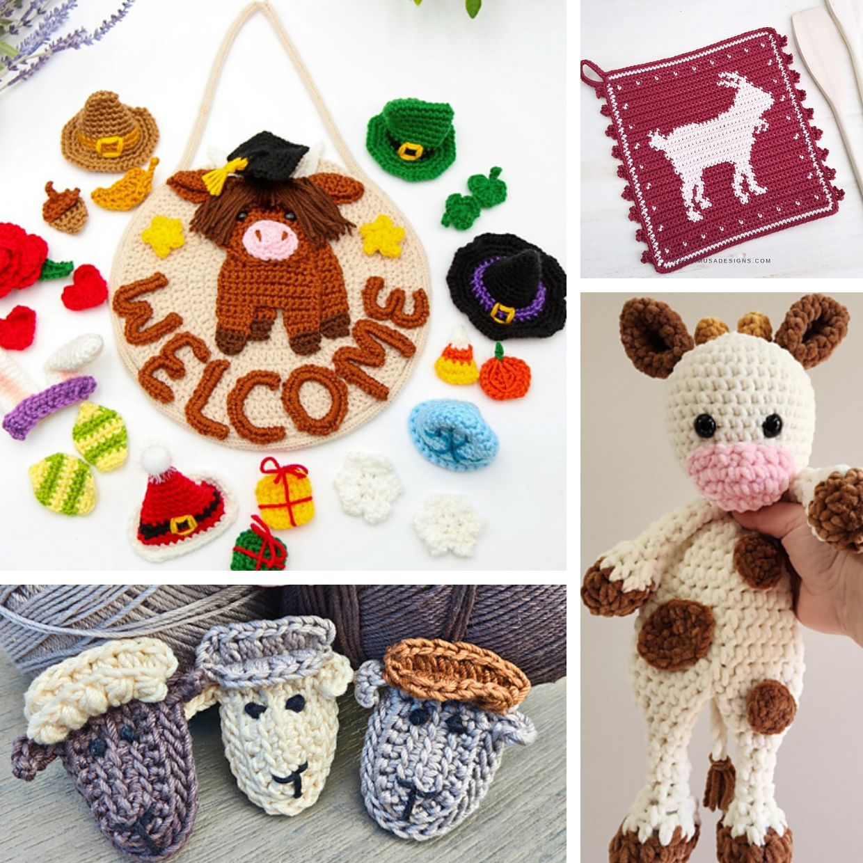 85 Free Crochet Farm Animals Patterns 6 85 Free Crochet Farm Animals Patterns