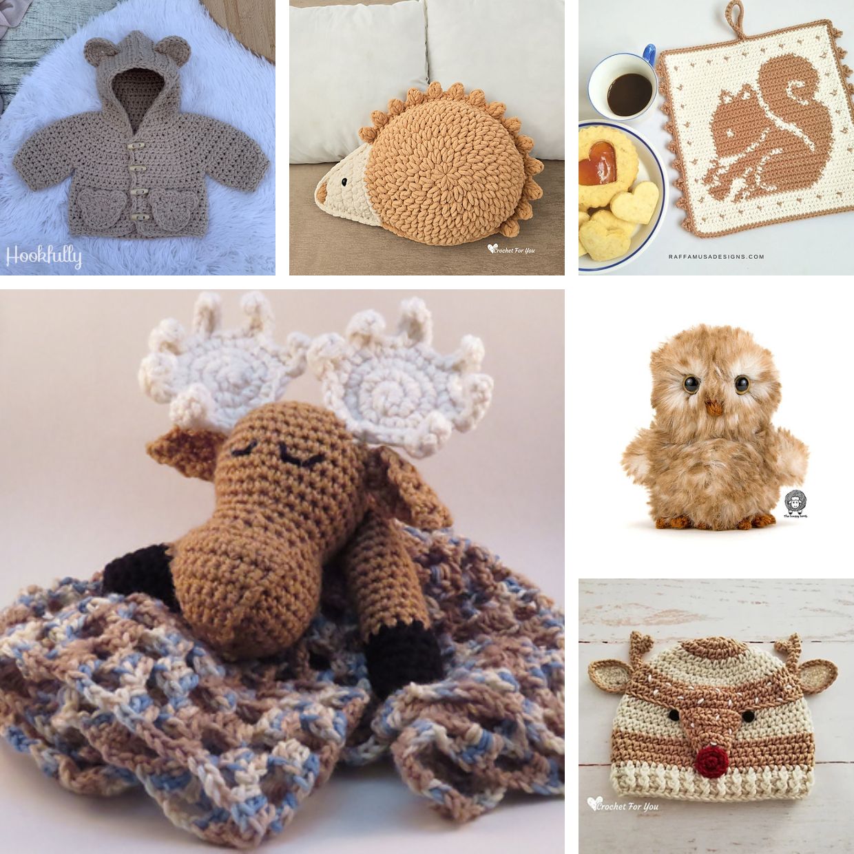 91 Free Crochet Woodland Animals Patterns 8 91 Free Crochet Woodland Animals Patterns