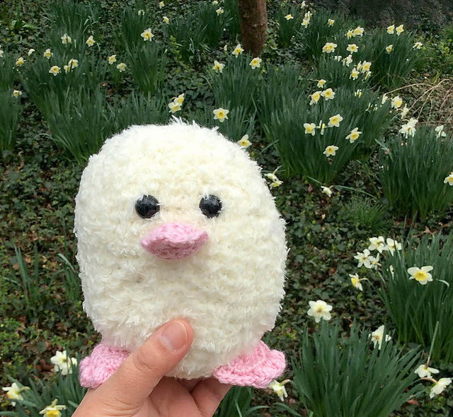 85 Free Crochet Farm Animals Patterns 85 Herbert Fuzzy Duckling Free Crochet Pattern