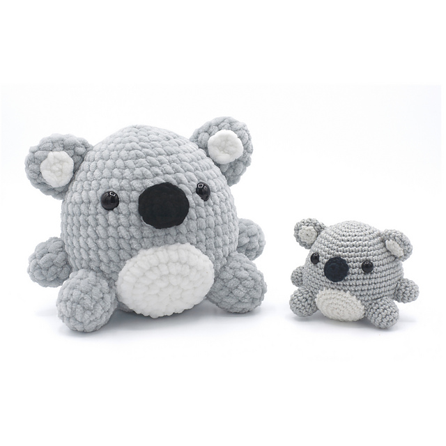 Mini Koala Amigurumi Free Crochet Pattern