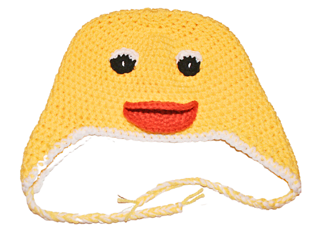 85 Free Crochet Farm Animals Patterns 79 Duck Ear Flap Hat Crochet Pattern
