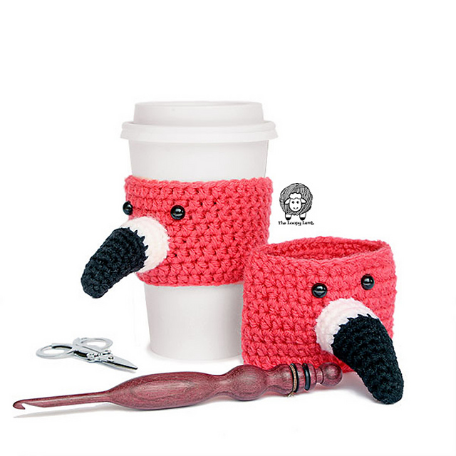 Flamin To Go Cup Cozy Pattern