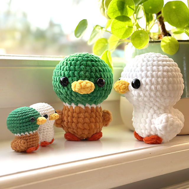 85 Free Crochet Farm Animals Patterns 82 Mallard Duck Amigurumi Free Crochet Pattern