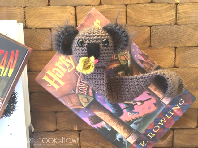 Kenny Koala Bookmark Free Crochet Pattern
