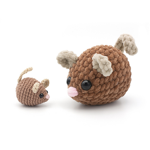 91 Free Crochet Woodland Animals Patterns 36 Molly the Mouse Free Crochet Pattern