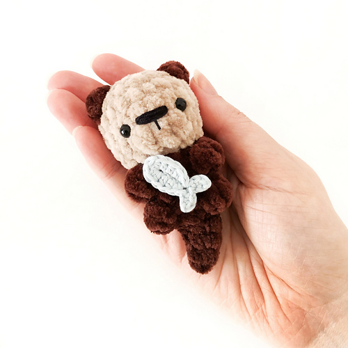 91 Free Crochet Woodland Animals Patterns 25 Otter Amigurumi Free Crochet Pattern